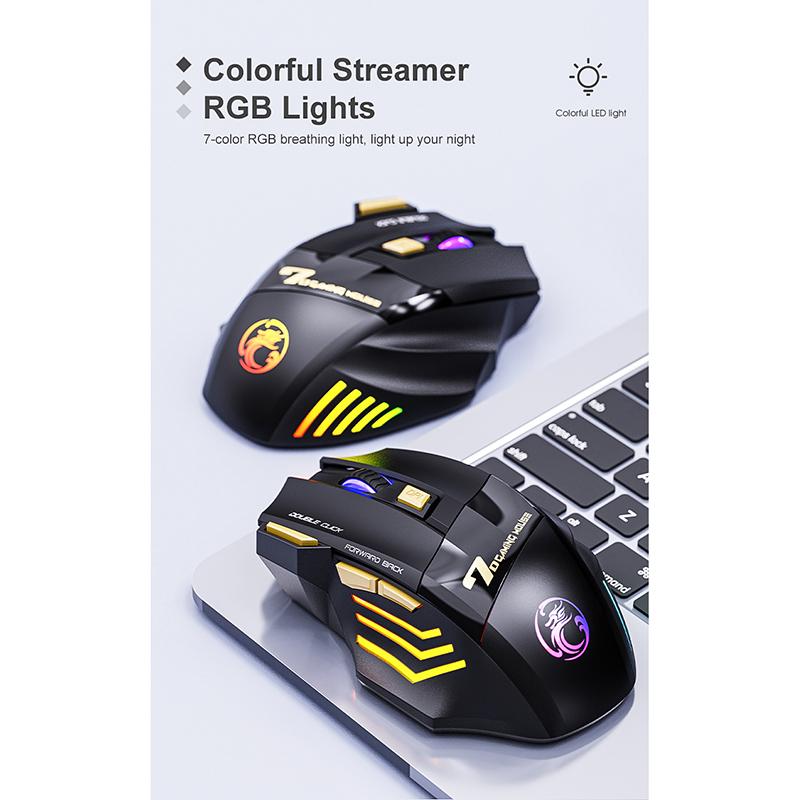 Беспроводная геймерская мышка iMICE GW-X7