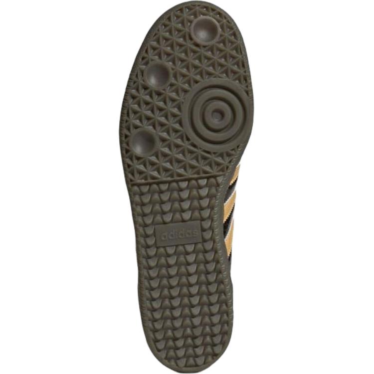 Adidas Originals Samba Низкие кеды для скейтборда Унисекс Черные кроссовки KI6280