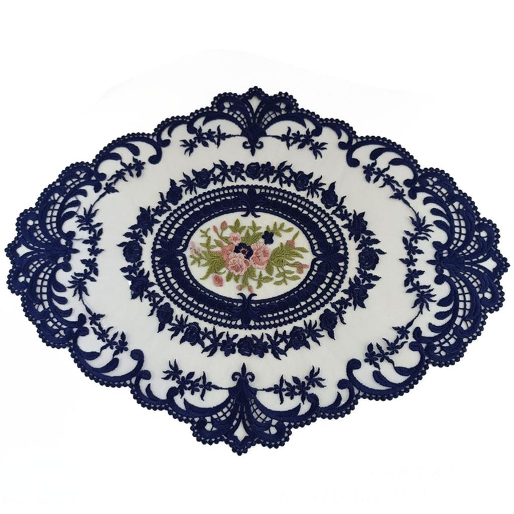 Вышитые подставки 31*42 см, кофейные салфетки, подставки для чашек ручной работы