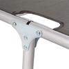Garden Lounger With Sun Canopy - Adjustable