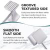 KITEXPERT Meat Tenderizer Hammer with Comfortable-Grip Handle, Dual-side Mallet for Kitchen, Heavy Duty Pounder For Tenderizing Steak, Beef and Fish