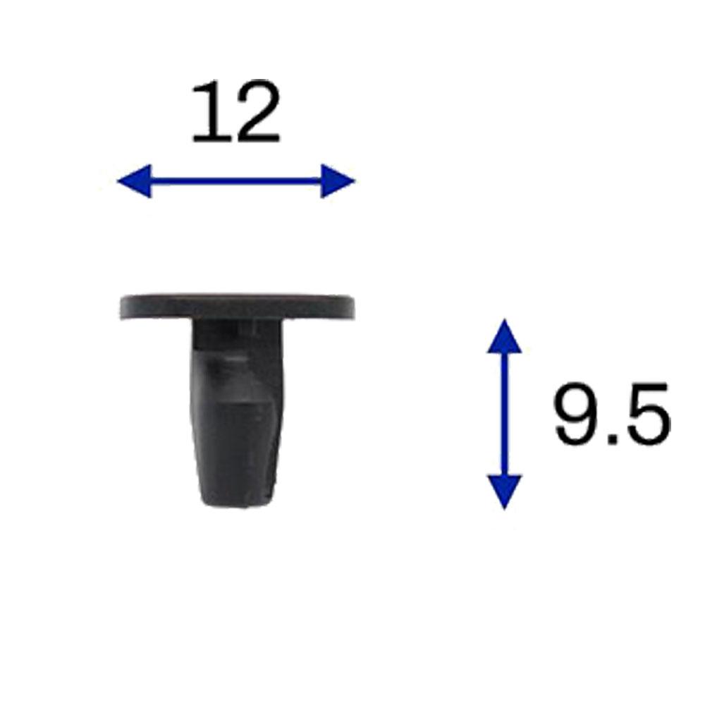 Комплект из 10 шт. Клипсы для обшивки двери 51767412895 Подходят для BMW 2 серии F45 F46 X1 F48 X2 F39