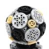 Электромеханический блок Модель MOC Строительные блоки Технические кубики Сборка Автобиографическая шестерня Земной шар С функцией питания