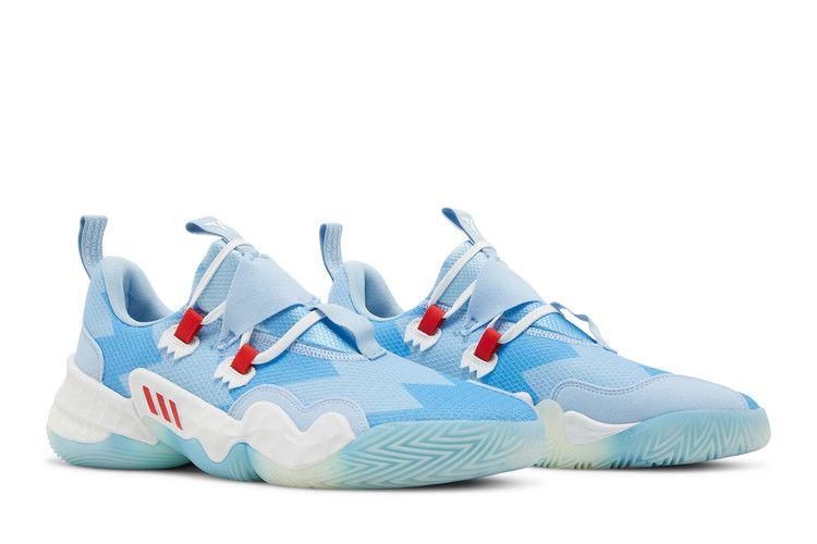 Men's Sneakers adidas Trae Young 1 Ice Trae Ice Blue/Footwear White-Red