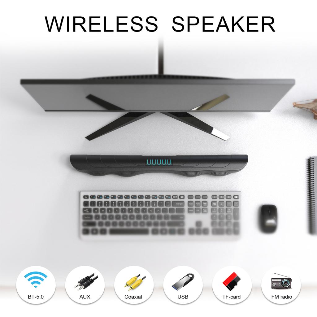 BS-21 BT Динамик Компьютер ТВ Аудио Музыка/Кино/Новости Выбор режима Поддержка TF-карты/U-диска 2000 мАч