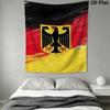 Bundesadler Wall Tapestry Aesthetic Wall Hanging Printed Fabric Blanket Decorative Tapestries for Bedroom Living Room Home Decor