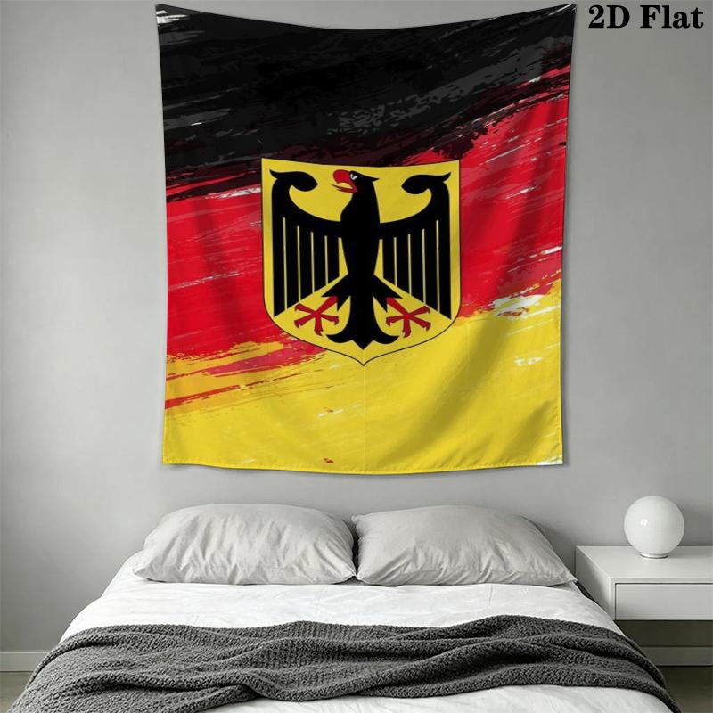 Bundesadler Wall Tapestry Aesthetic Wall Hanging Printed Fabric Blanket Decorative Tapestries for Bedroom Living Room Home Decor
