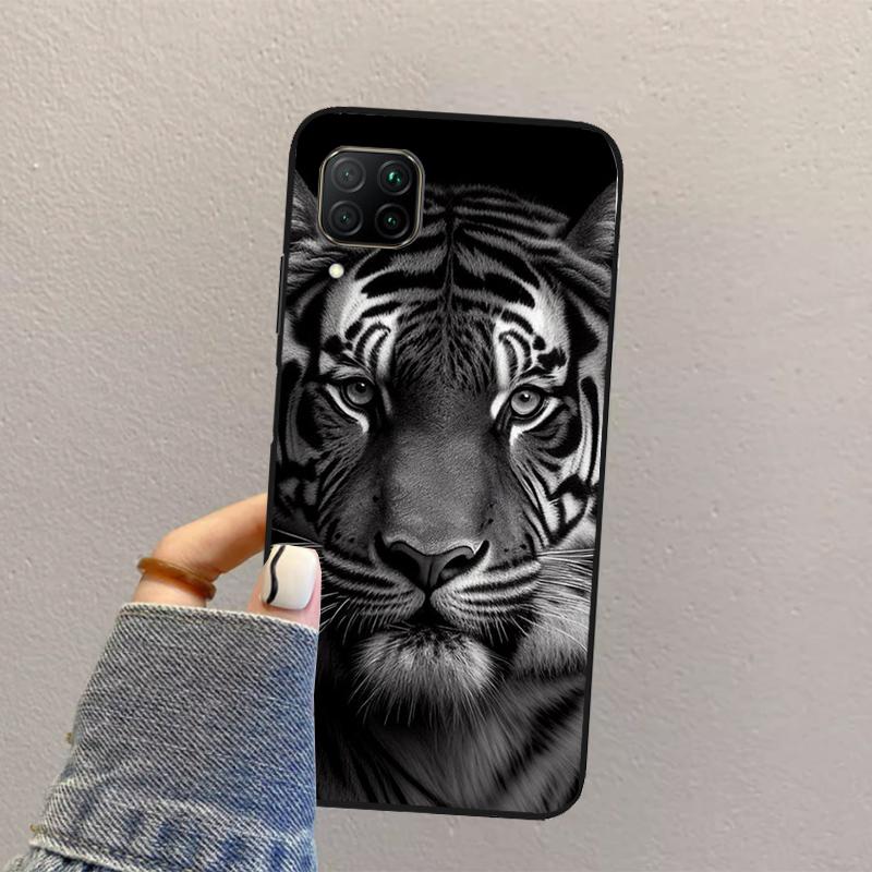 Animal Lion Tiger For Huawei Nova Y70 Y90 Y60 Y73 Y72 Y61 Y91 12s 12i 11i 8i 9 10 SE P40 Lite P60 P30 Pro Case