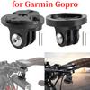 Адаптер для крепления экшн-камеры на руль велосипеда Стабильное крепление для спортивной камеры на велосипед Алюминиевый сплав Велосипедный кронштейн для переднего света Стойка для камеры для Garmin Gopro