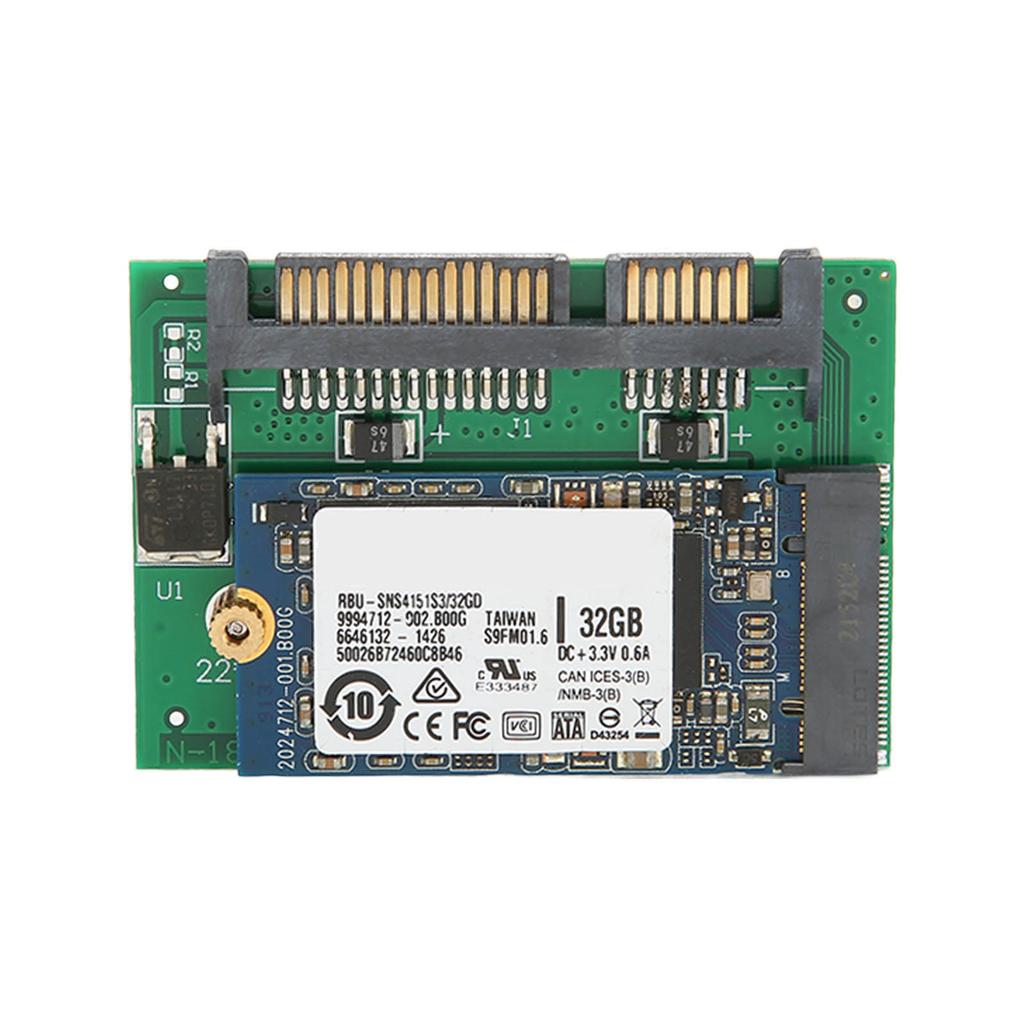Адаптер SATA M.2 SSD 2 в 1 Большая емкость Стабильный Надежный Портативный Plug and Play Компьютерные аксессуары 32 ГБ