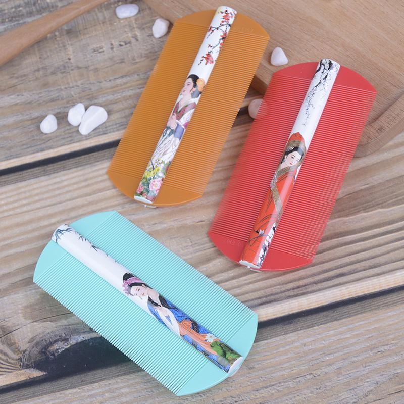 1 шт. Инструменты для укладки, расческа для удаления вшей, решетка для шифрования, обе стороны, щетка для ухода за волосами от перхоти