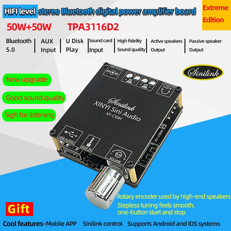 Bluetooth 1.1 Mini Cool Audio Digital Power Amplifier Board 11W*1 11W*1 111W*1 Stereo Wireless AMP Amplificador Module AUX Input
