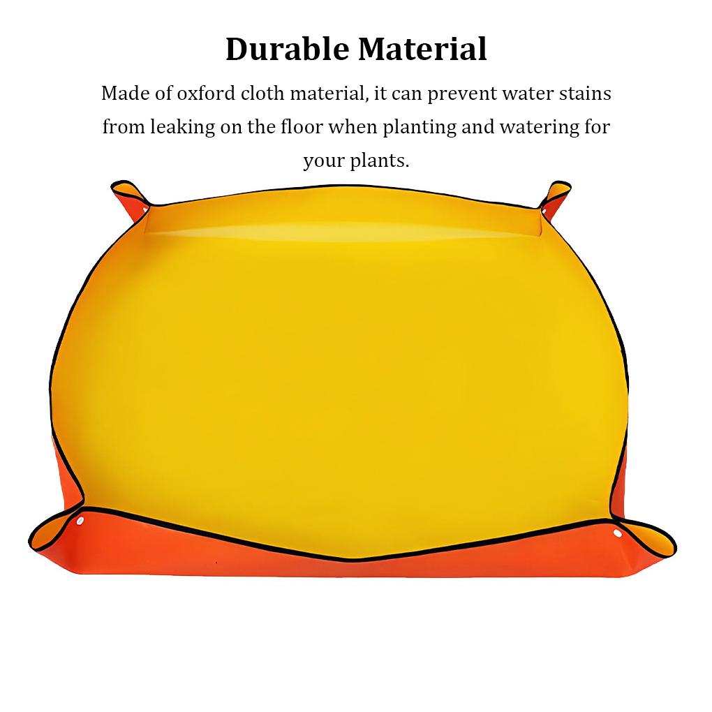 Коврик для посадки Водонепроницаемая ткань Оксфорд Подложка для горшков Прочные мягкие коврики Садовые принадлежности Аксессуары Инструменты