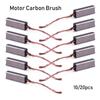 sale 4.5 x 6.5 x 20mm Generic Brush Replacement Electric Motor Carbon Brushes Wire Leads Generator