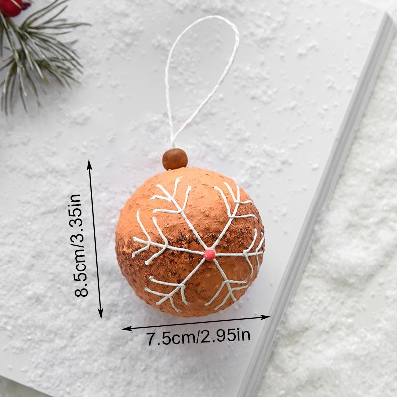 Christmas Biscuit Pendant Christmas Scene Decoration Christmas Supplies