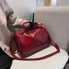 Women's Bag New Style Fashion Temperament Multi-purpose Shoulder Oblique Span Bag Soft Leather Texture Mature Handbag
