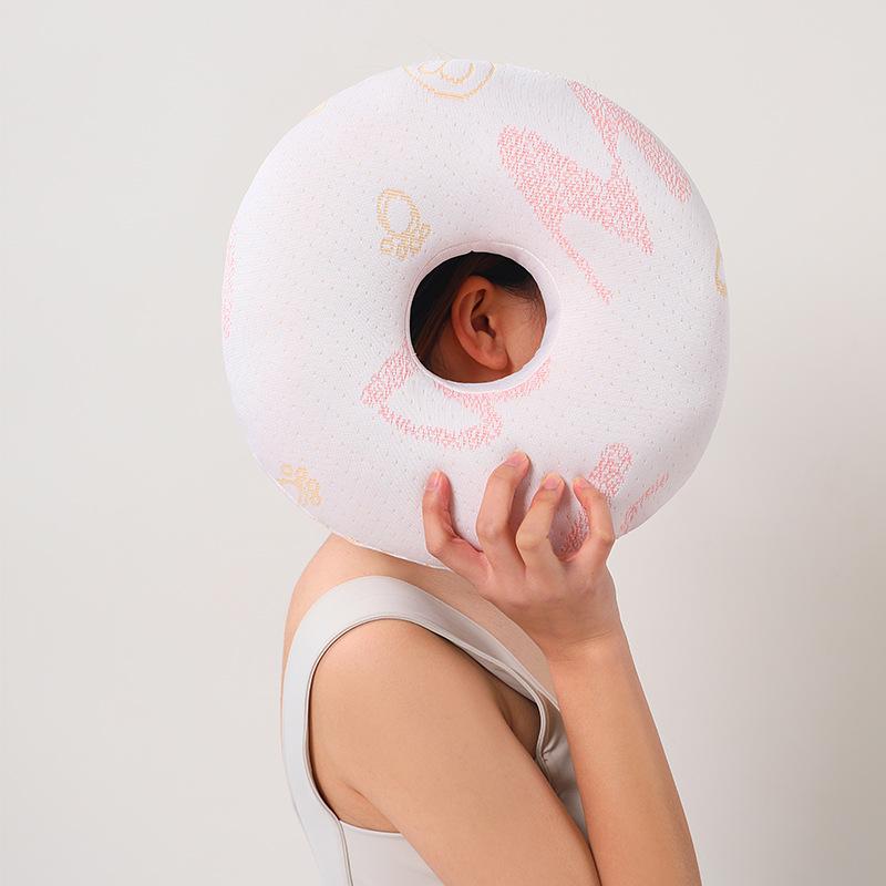 Подушка с одним отверстием для защиты уха для спящих на боку - Идеально подходит для пожилых людей, взрослых и салонов красоты