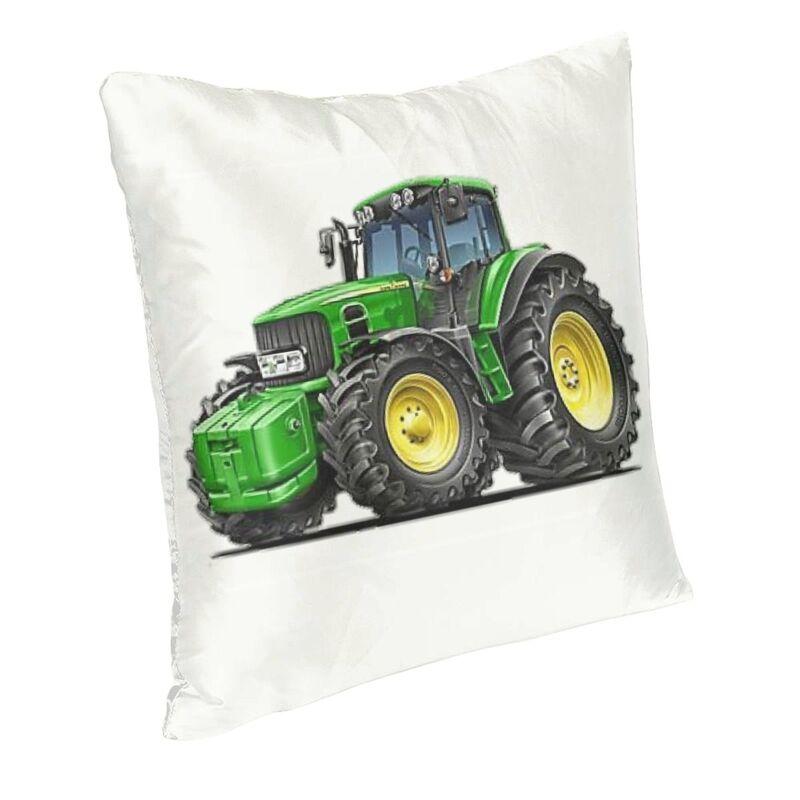 Tractor Cushion Cover 40x40 Cm Velvet Polyester Nordic Throw Pillow Case Home Decoration Sofa Chair Pillowcase