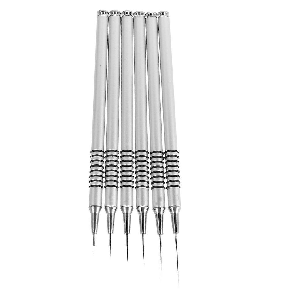 Nail Cleaning Brush Japanese Style Nail Art Brush Set for Manicure 3Pcs
