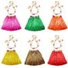 5pc/set Garland Headband Bracelet Grass Skirt Costume Set Grass Dress Hawaii Fancy Dress Ladies
