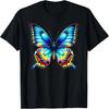 Ornate Colourful Butterfly T-Shirt