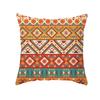 New Bohemian Colorful Geometric Pattern Short Plush Pillowcase Ethnic Style Retro Pillowcase Cushion