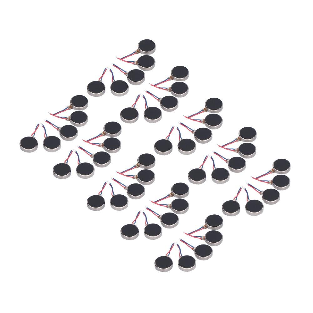 10x2.7mm Vibrating Motor DC 3V Micro Vibration Motor Durable Coin Button Type Motor For DIY