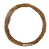 Handmade Rattan Circle Floral Art Wreath: Tufeng Vine & Natural Material Christmas Decoration