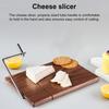 Сырорезка Доска для нарезки блочного сыра Легкая нарезка Деревянная твердая полумягкая сырная масса Масло Овощи Гильотина Колбаса Ветчина Билтонг Вяленое мясо