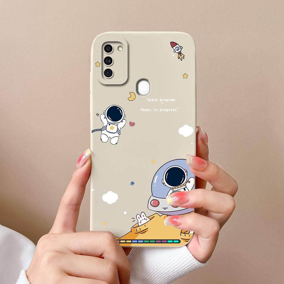 Чехол для Samsung A11 Цветок Мягкий Жидкий Силикон Прочный Защита Линзы Задние Крышки Телефона Для Galaxy A 11 Funda Coque Для Женщины