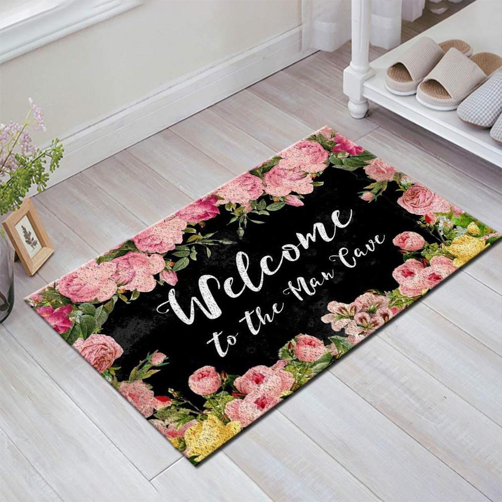 Fresh Home Can Be Cut Pvc Door Mat Non-Slip Spinneret Floor Mat Plastic Dust Carpet Diy