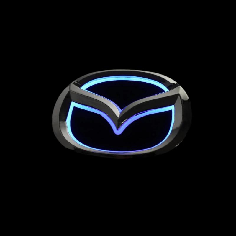 2025 Hot Car Front Hood Decal Light Rear Trunk Emblem Badge Sticker Exterior for Mazda 2 Mazda 3 Mazda 6 CX7 CX5 MX5 323 Accesso