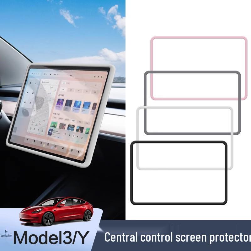Silicone Screen Protector & Console Cover for Tesla Model 3/Y/YL