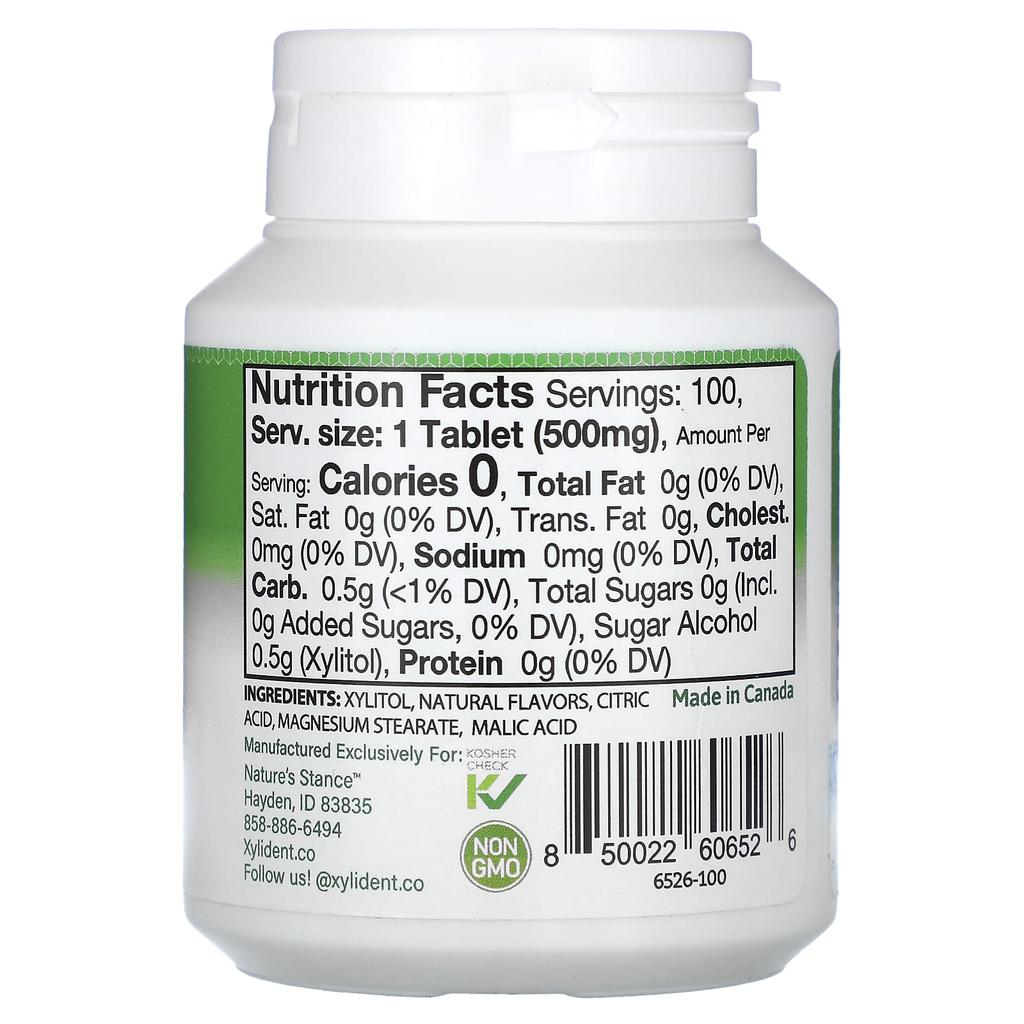 Увлажняющие таблетки от сухости во рту с ксилитом, арбуз, 100 таблеток