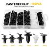 Parts Car Body Plastic Bumper Fender Tool Trim Retainer Clips Fastener Kit 100Pc