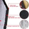 1000*500mm 5/10mm Car Sound Mat Proofing Deadener Heat Noise Insulation Deadening Mat Hood Closed Cell Foam Accessories