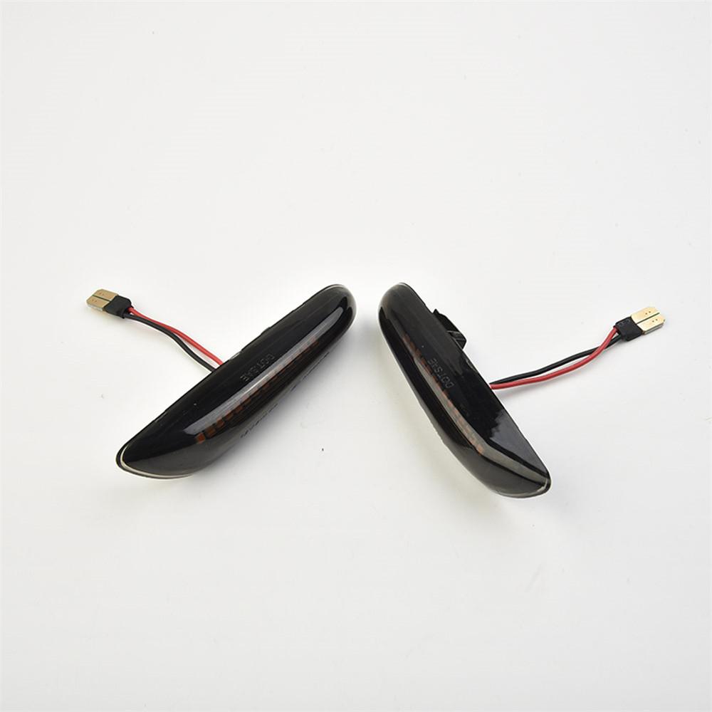 Smoke LED Side Marker Light Kit Turn Signal Lamp For BMW E90 E91 E92 E93 E46 E60