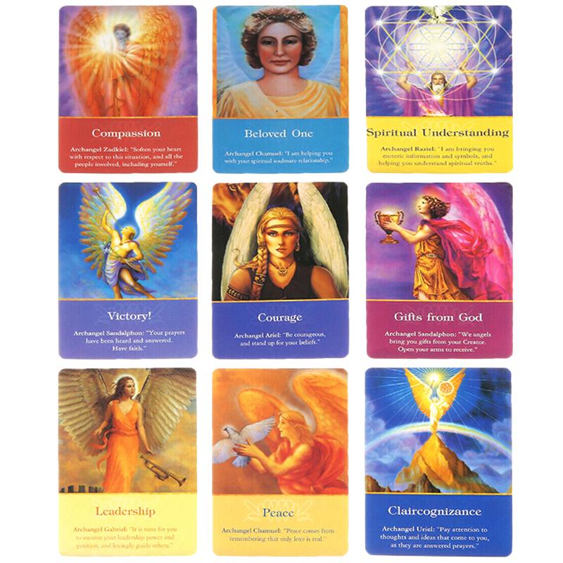 1Box Magic Archangel Oracle Cards Earth Magic Fate Tarot Deck 45 карт
