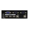 STARTECH Switch KVM USB VGA Professionnel À 2 Ports Avec Câbles - Kit Commutateur Écran Clavier Souris