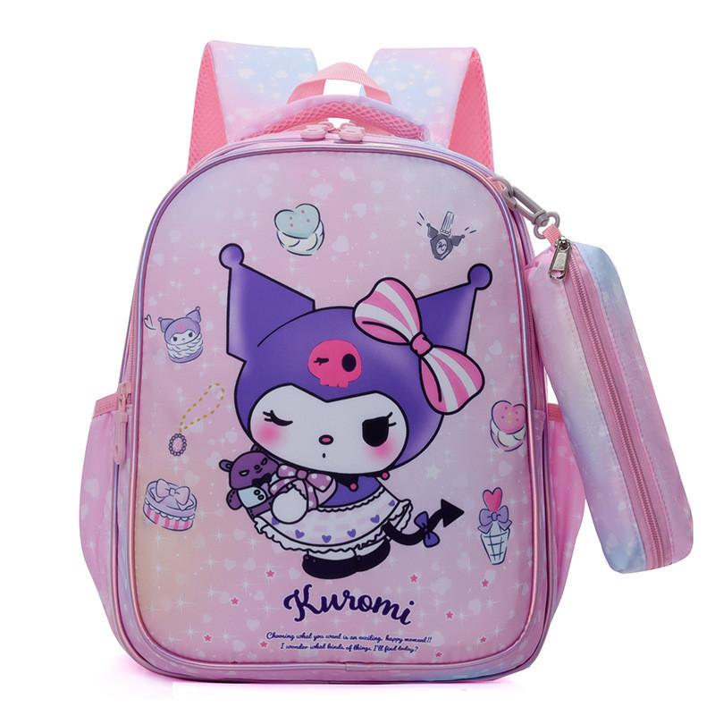 Adorable Junior Nylon School Backpack Lightweight Anti-fatigue For Boys And Girls