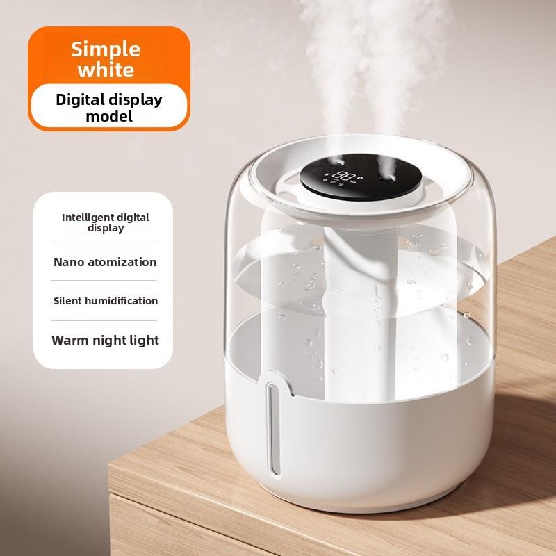 Portable Household Ultrasonic Humidifier With Timer Function For Bedroom Use