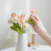 6шт искусственных цветов крючком цветы букет маргариток ручной вязки цветок маргаритки на День святого Валентина День матери день рождения свадьба домашний декор