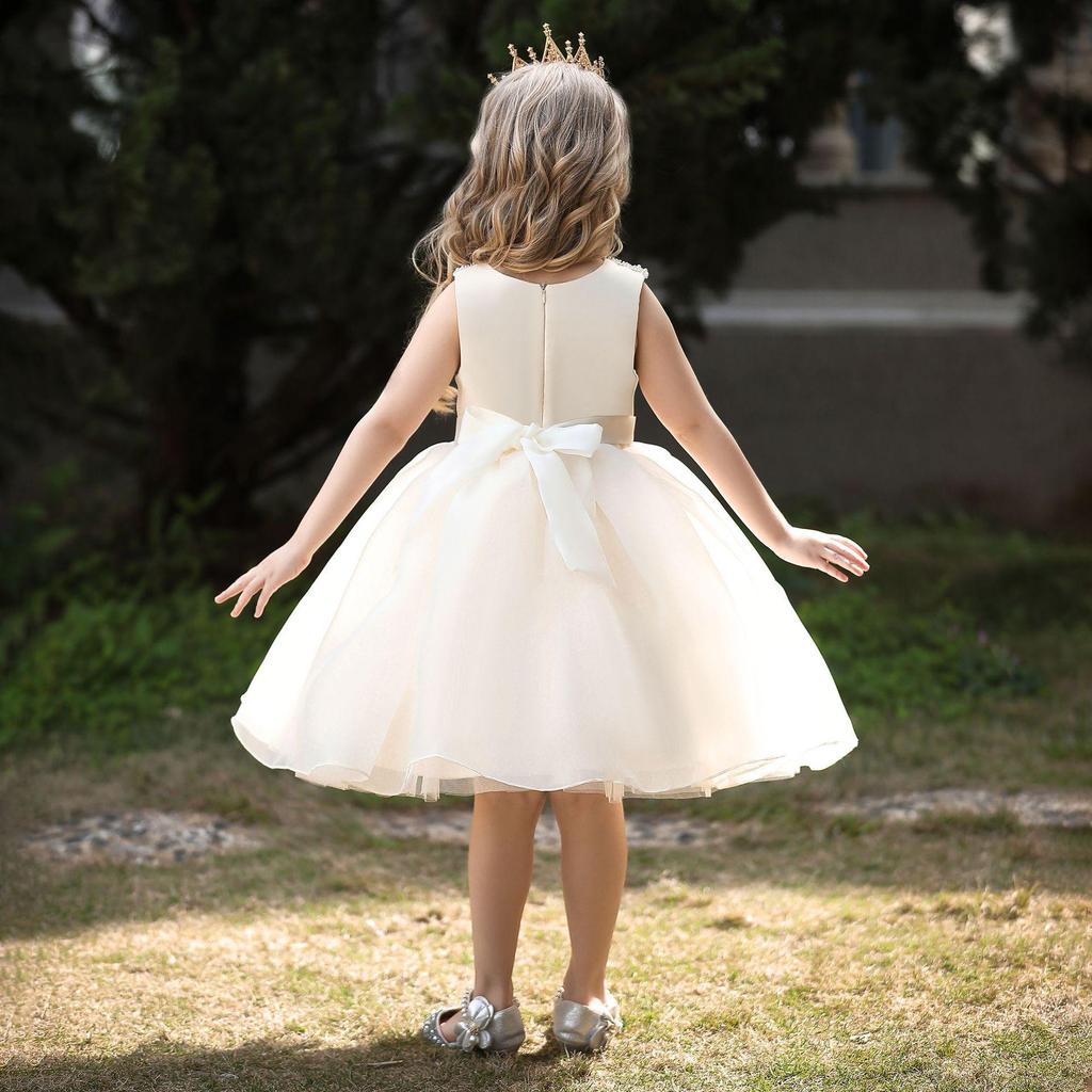Baby Girls Princess Dress Toddler Christening Gown Kids Christmas Party Costume Infant 1st Year Birthday Baptism Dresses Clothes