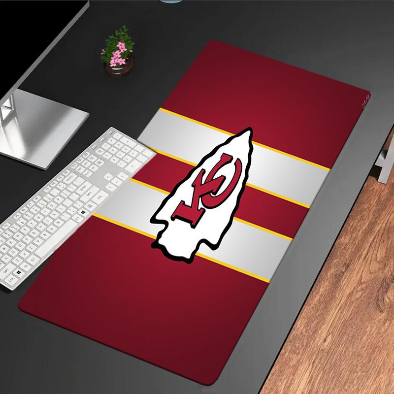 Kansas City Chiefs Helmet Mouse pad Mouse pad, Gaming Mouse Pad, keyboard pad, Desk Decor for computer notebook Fan Gift Birthday Gift