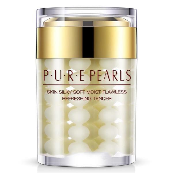 Жемчужный увлажняющий крем для лица, эссенционный крем с гиалуроновой кислотой, гладкая кожа, против морщин, уход за кожей