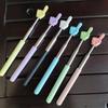 Telescopic Teacher Pointer Portable Mini Anti-slip Finger Shape Multi-functional Handheld Blackboard Presenter Stick School Classroom Supplies