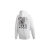 Adidas Sweatshirts Men's White Hooded Moderate Regular GI6397