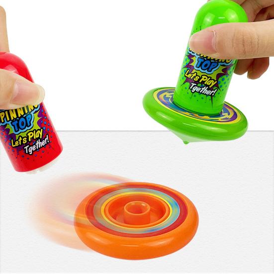 1 шт./1 набор юлы-игрушки с пускателем Карманный многоуровневый вращающийся гироскоп Летающая игрушка Интерактивные классические игрушки Набор вращающихся юл