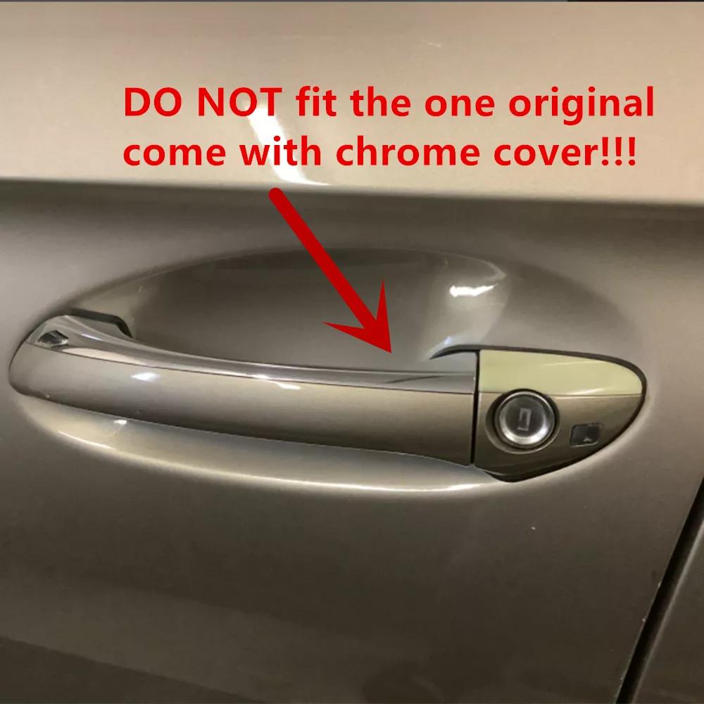 ABS Хром Серебристая дверная ручка Накладка Наклейка Автомобильные аксессуары для Mercedes Benz C class W203