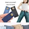 Sewing DIY Apparel Button Invisible Jeans Waist Extender - 4 Colors Easy To Use for Denim Pants Decorative Sewing Buttons